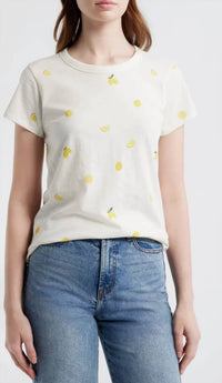 Rag & Bone - Lemon Print Cotton Tee