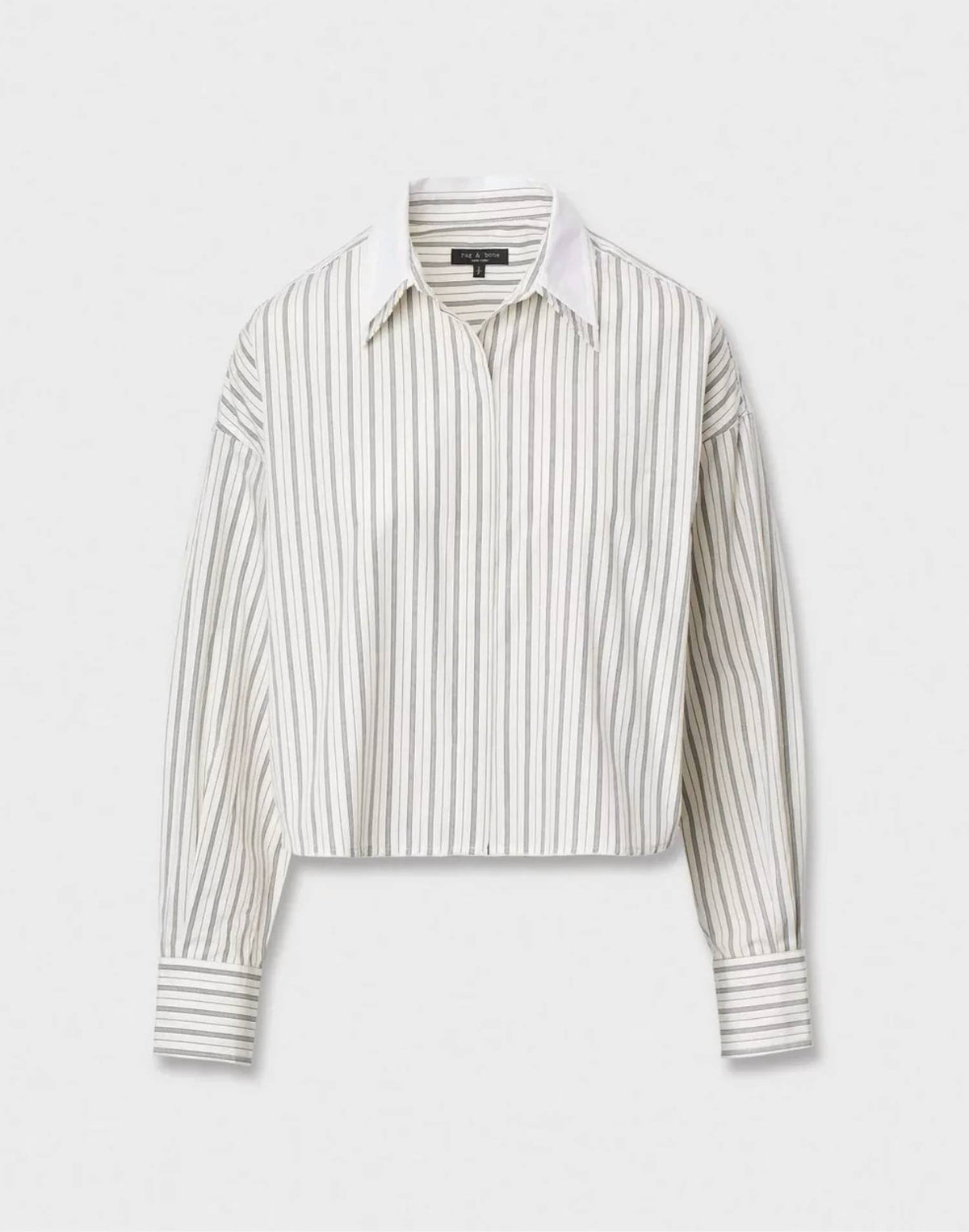 Rag & Bone - Marin Striped Combo Shirt