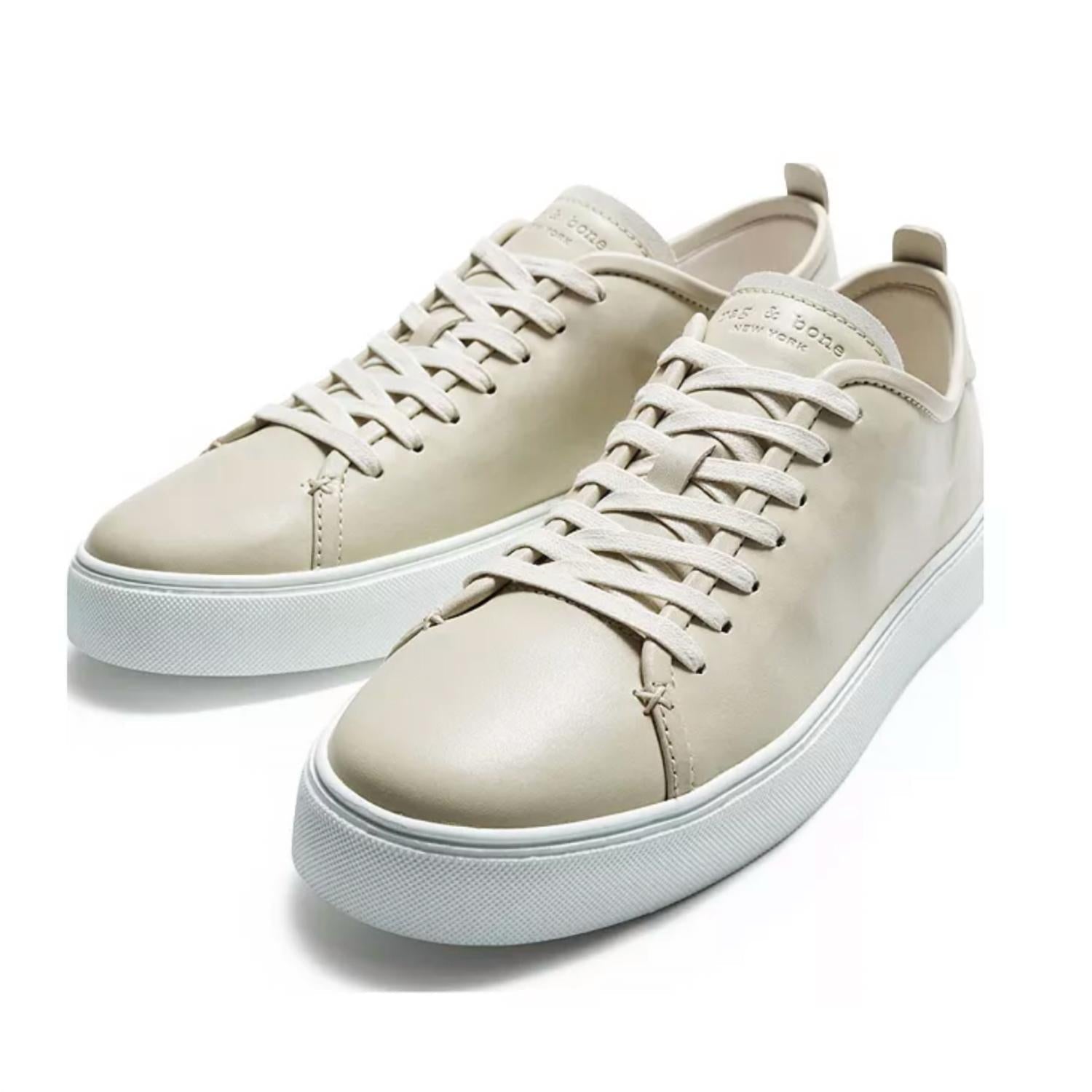 Rag & Bone - Men's Perry Lace Up Sneakers - beige - men - shoes