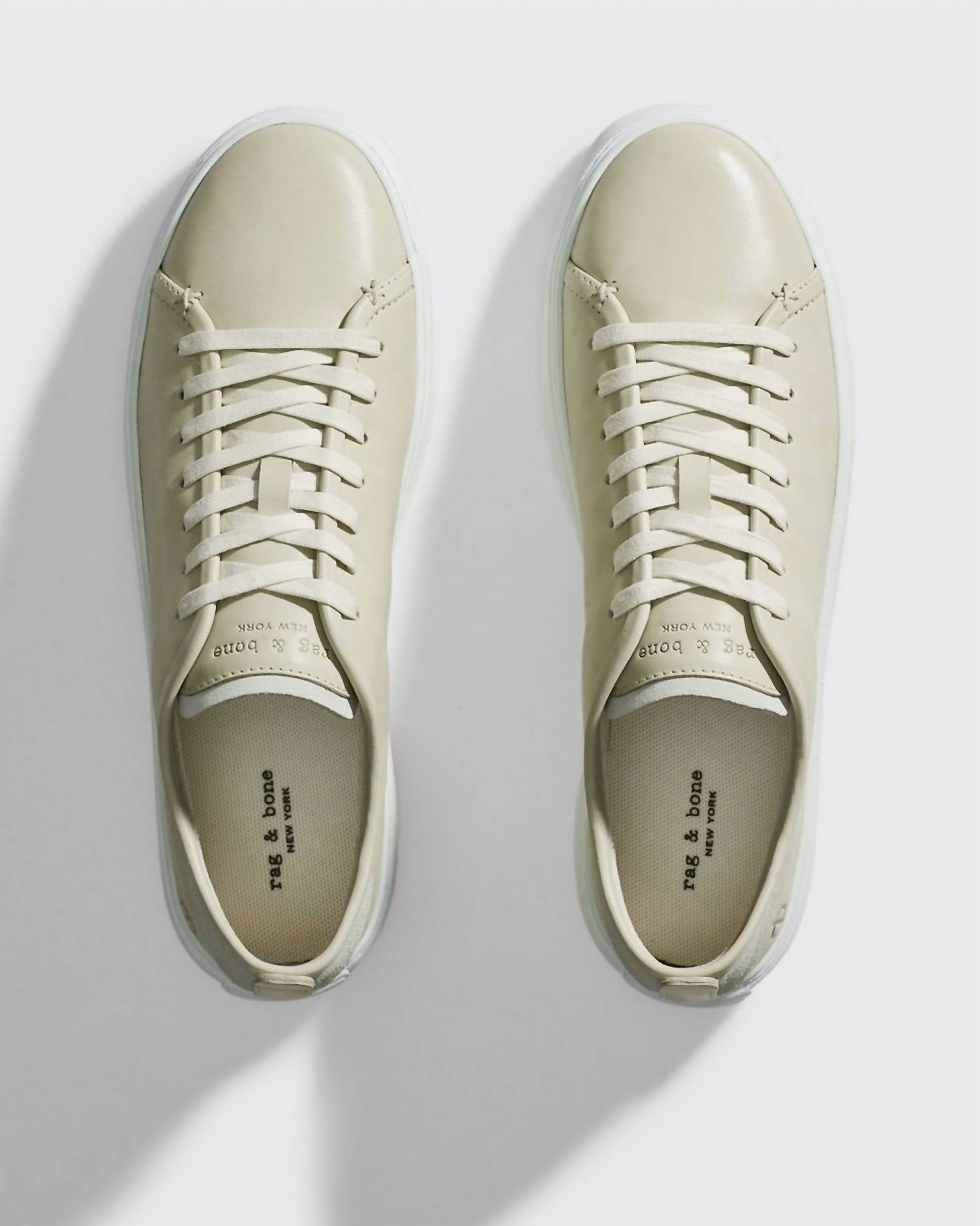 Rag & Bone - Men's Perry Lace Up Sneakers - beige - men - shoes