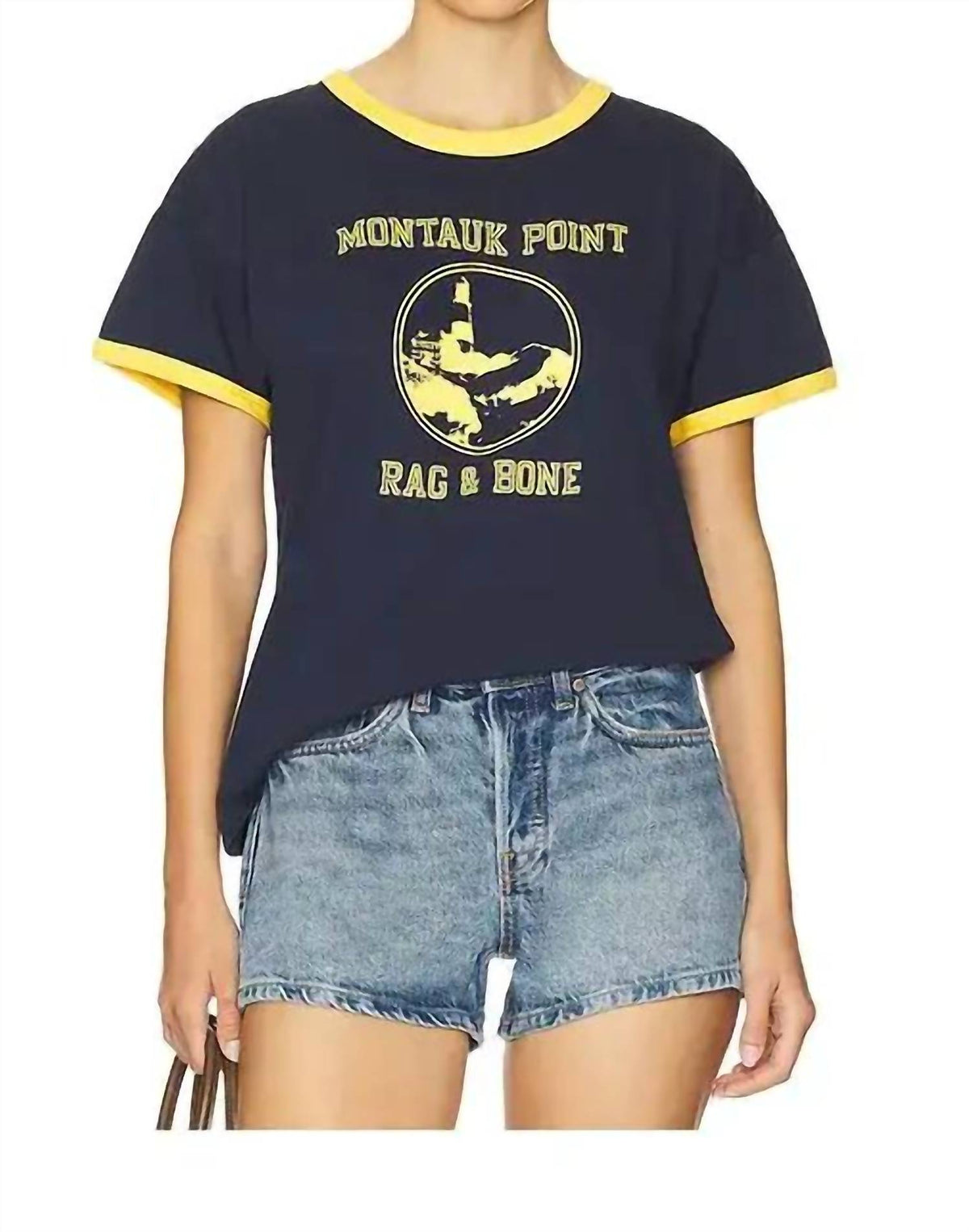 Rag & Bone - Montauk Boxy Graphic Tee