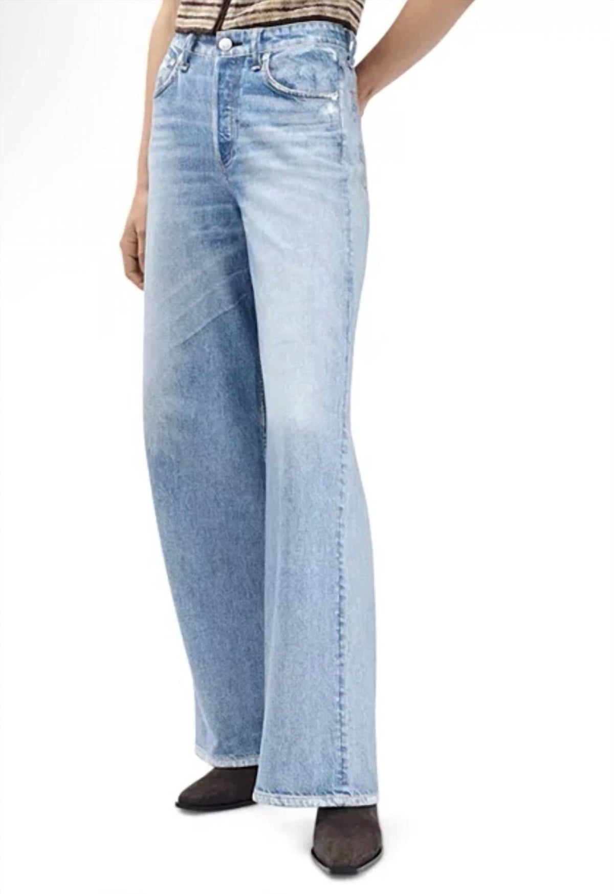 Rag & Bone - RAILY MIRAMAR TERRY SOFIE WIDE PANT