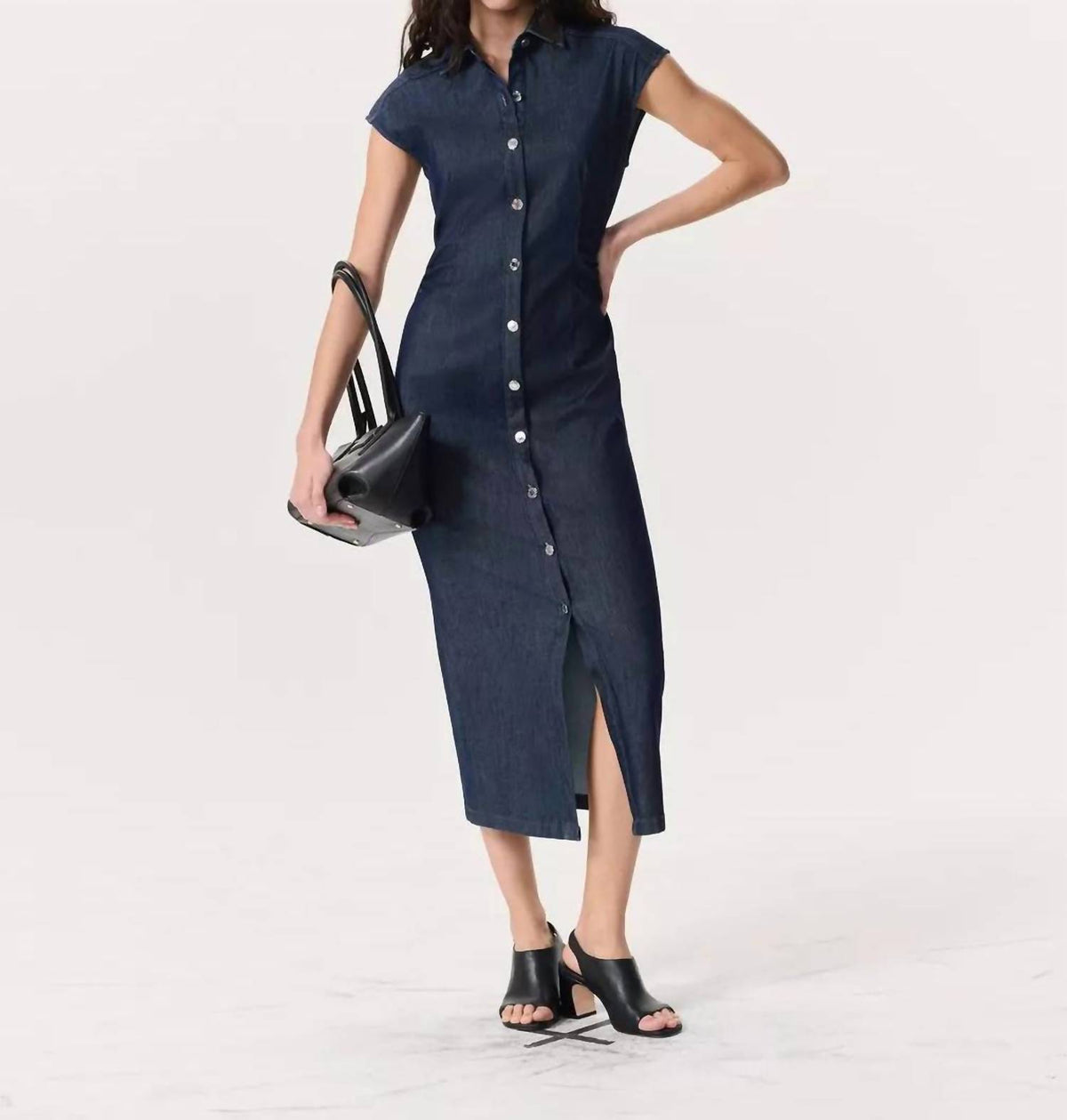 Rag & Bone - Rbairflex Leah Denim Midi Dress