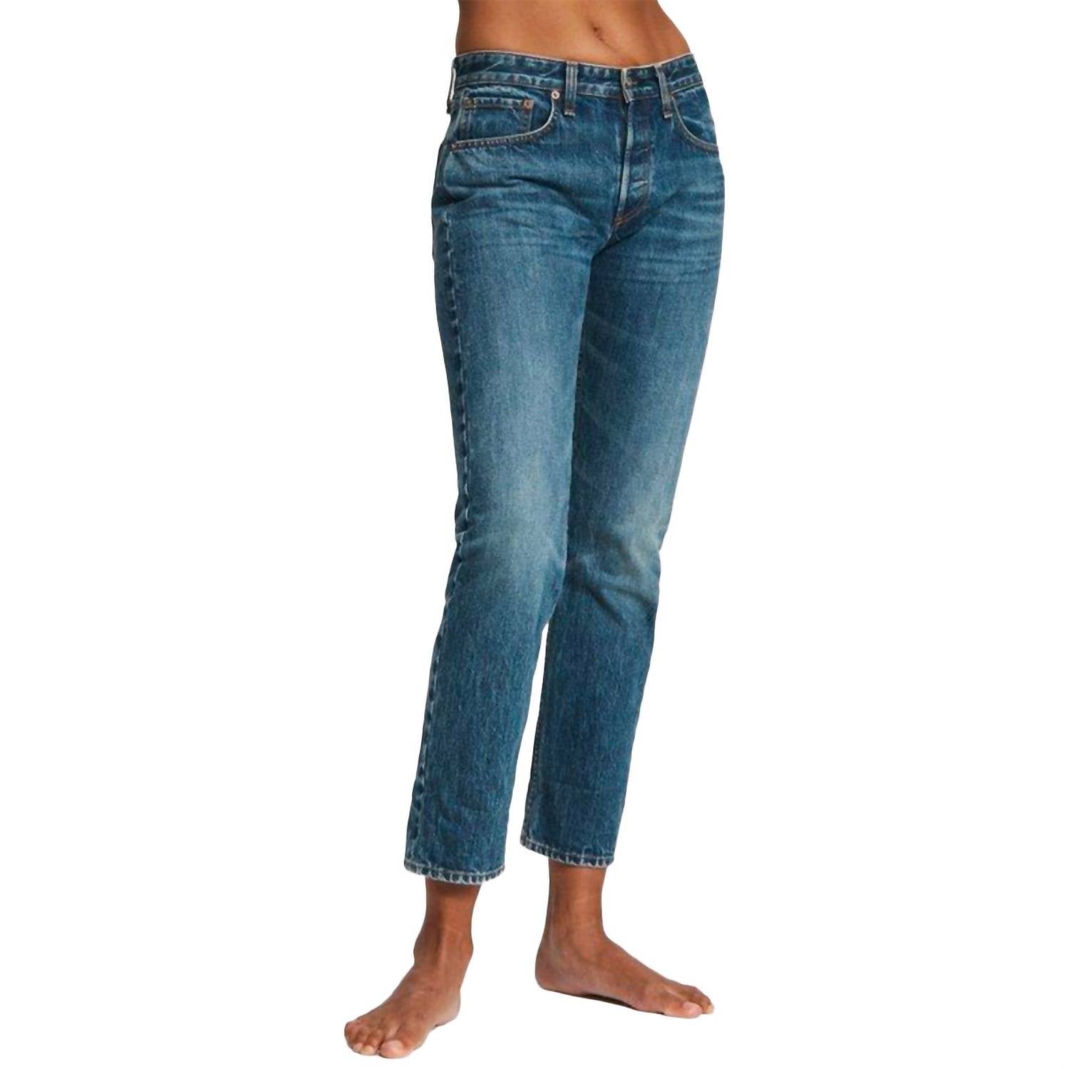 Rag & Bone - Rose Boyfriend Jean - blue - boyfriend - clothing