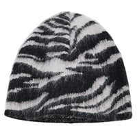 Rag & Bone - Sarah Tiger Beanie - accessories - black - hats