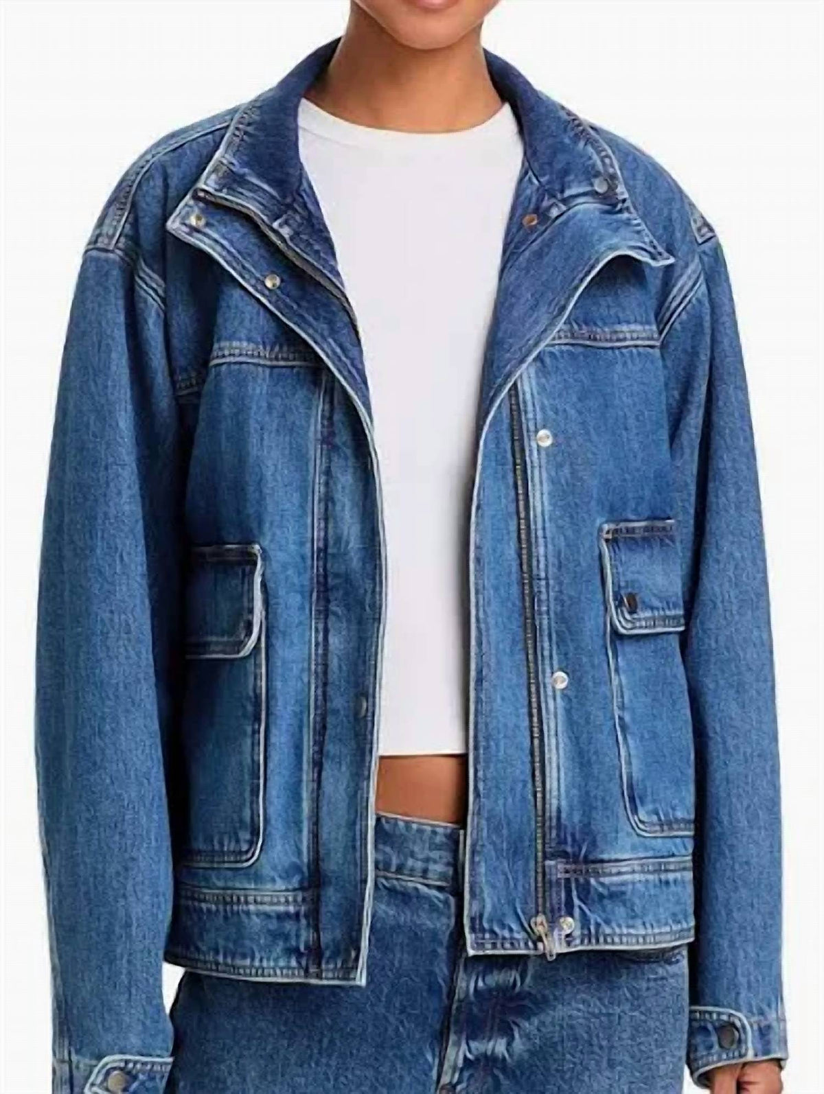 Rag & Bone - Sophia Long Sleeve Denim Jacket