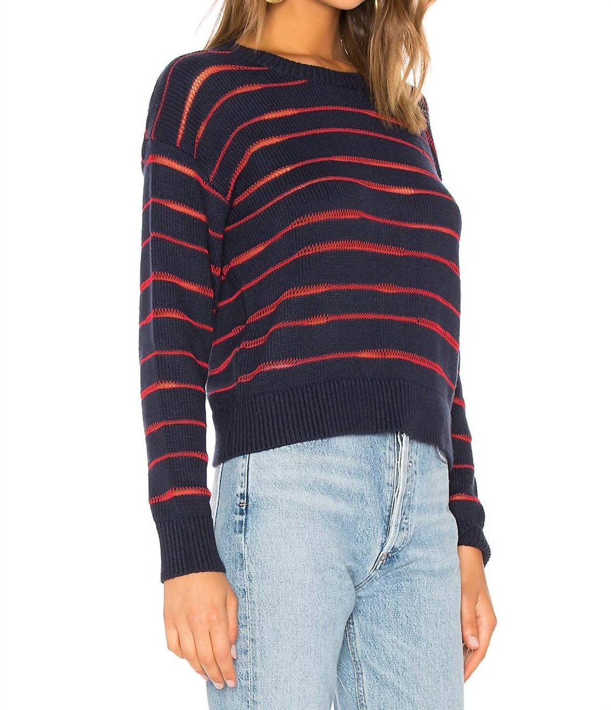 Rag & Bone - Unique Stripe Knit Sweater