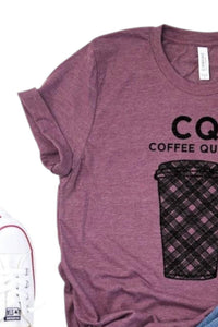Rags & Royal - Coffee Queen Graphic Tee Shirt - clothing - cotton - blend - graphic