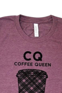 Rags & Royal - Coffee Queen Graphic Tee Shirt - clothing - cotton - blend - graphic