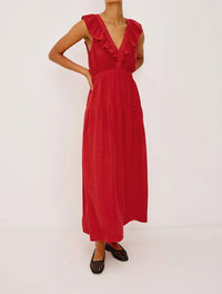 Rails - Beaux Linen Maxi Dress