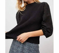 Rails - Dhalia Eyelet Sleeve Sweater