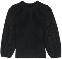 Rails - Dhalia Eyelet Sleeve Sweater