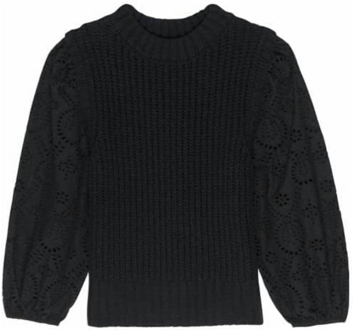 Rails - Dhalia Eyelet Sleeve Sweater
