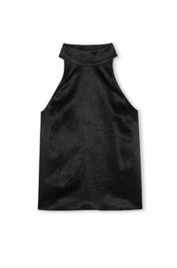 Rails - Leah Sleeveless Halter Top - black - clothing - solid