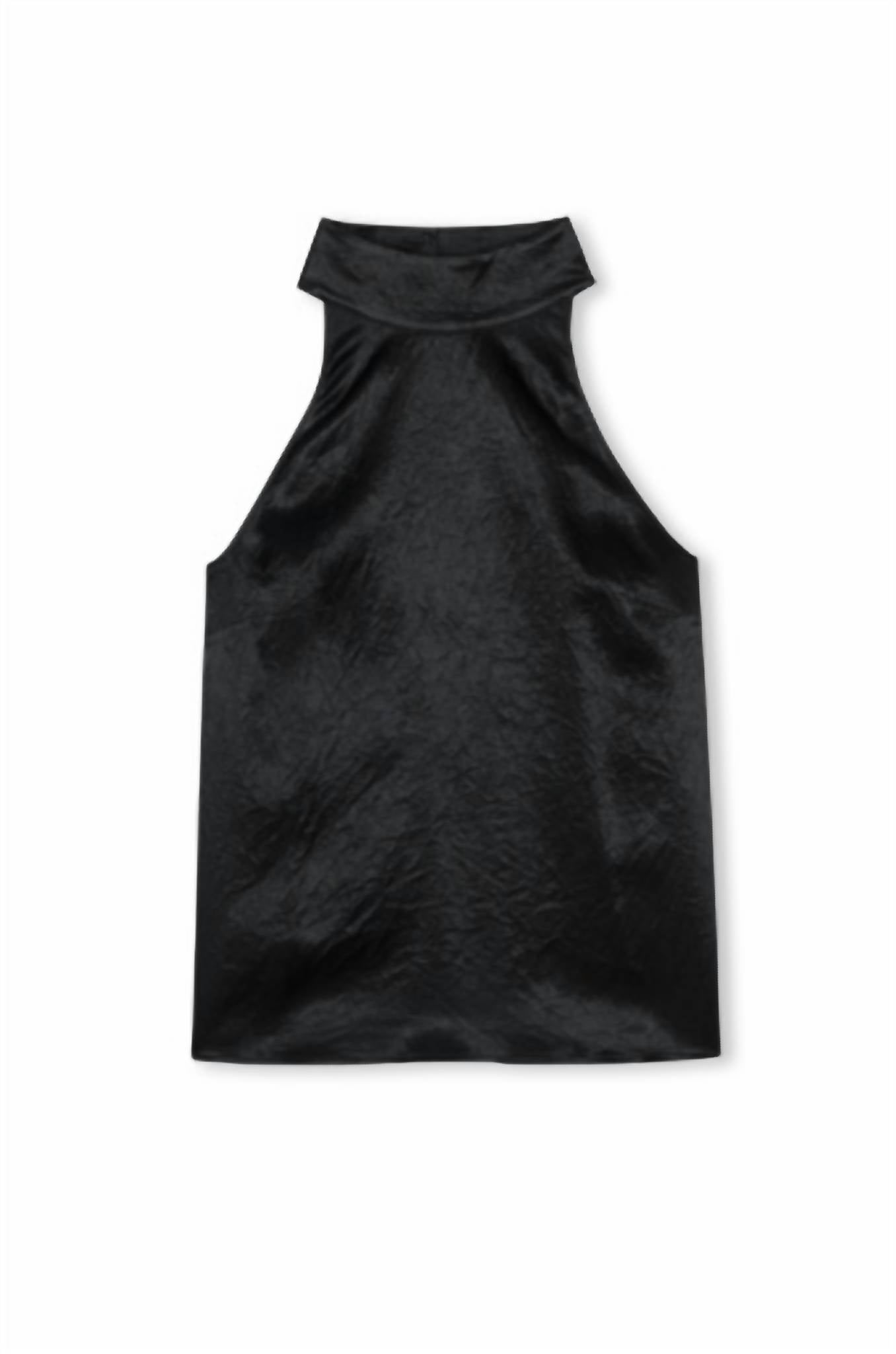 Rails - Leah Sleeveless Halter Top - black - clothing - solid