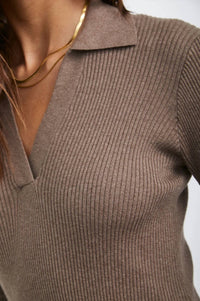 Rails - Luciana Dress - brown - clothing - cotton - blend