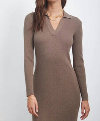 Rails - Luciana Dress - brown - clothing - cotton - blend