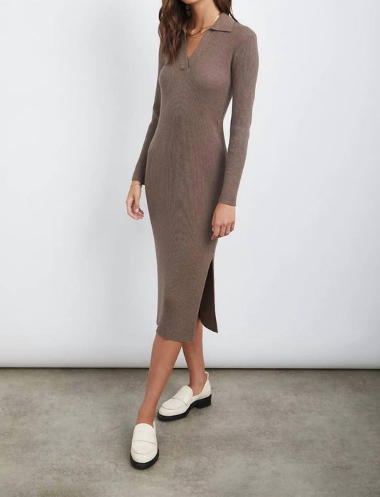 Rails - Luciana Dress - brown - clothing - cotton - blend