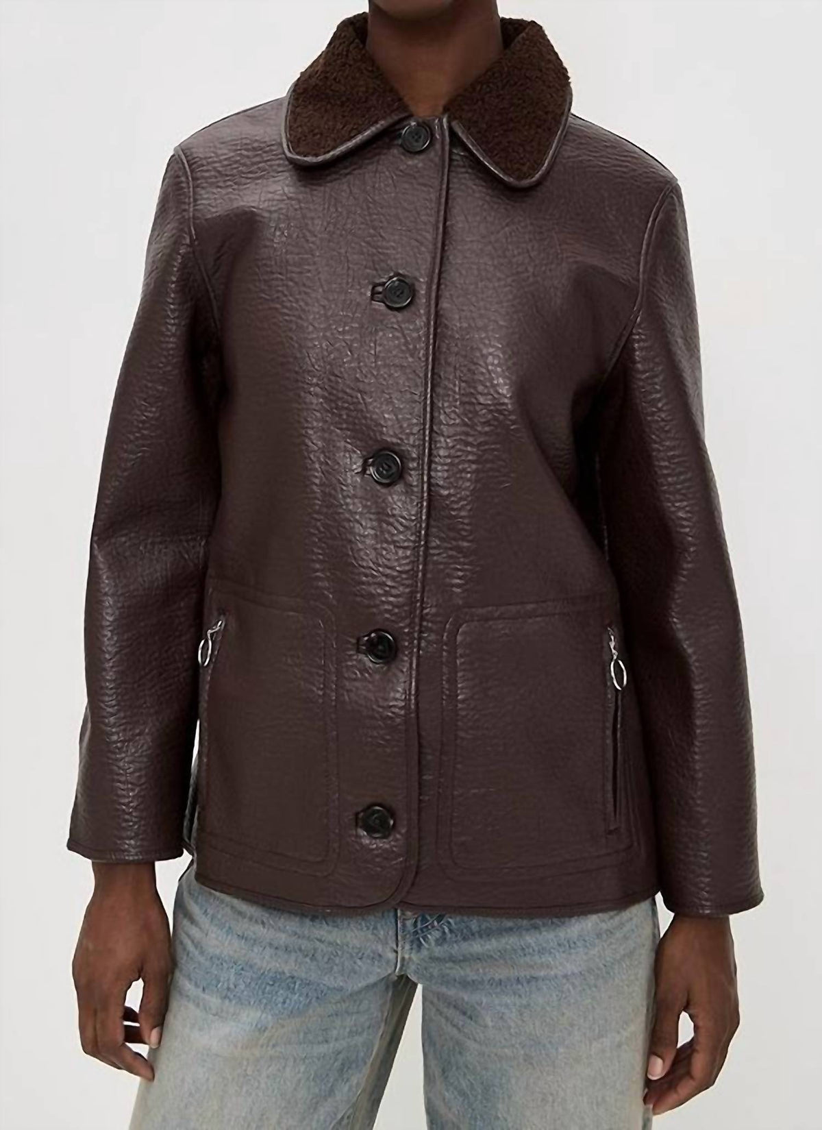 Rails - Luis Faux Leather Jacket