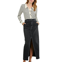 Rails - Manhattan Skirt - black - clothing - long - skirts