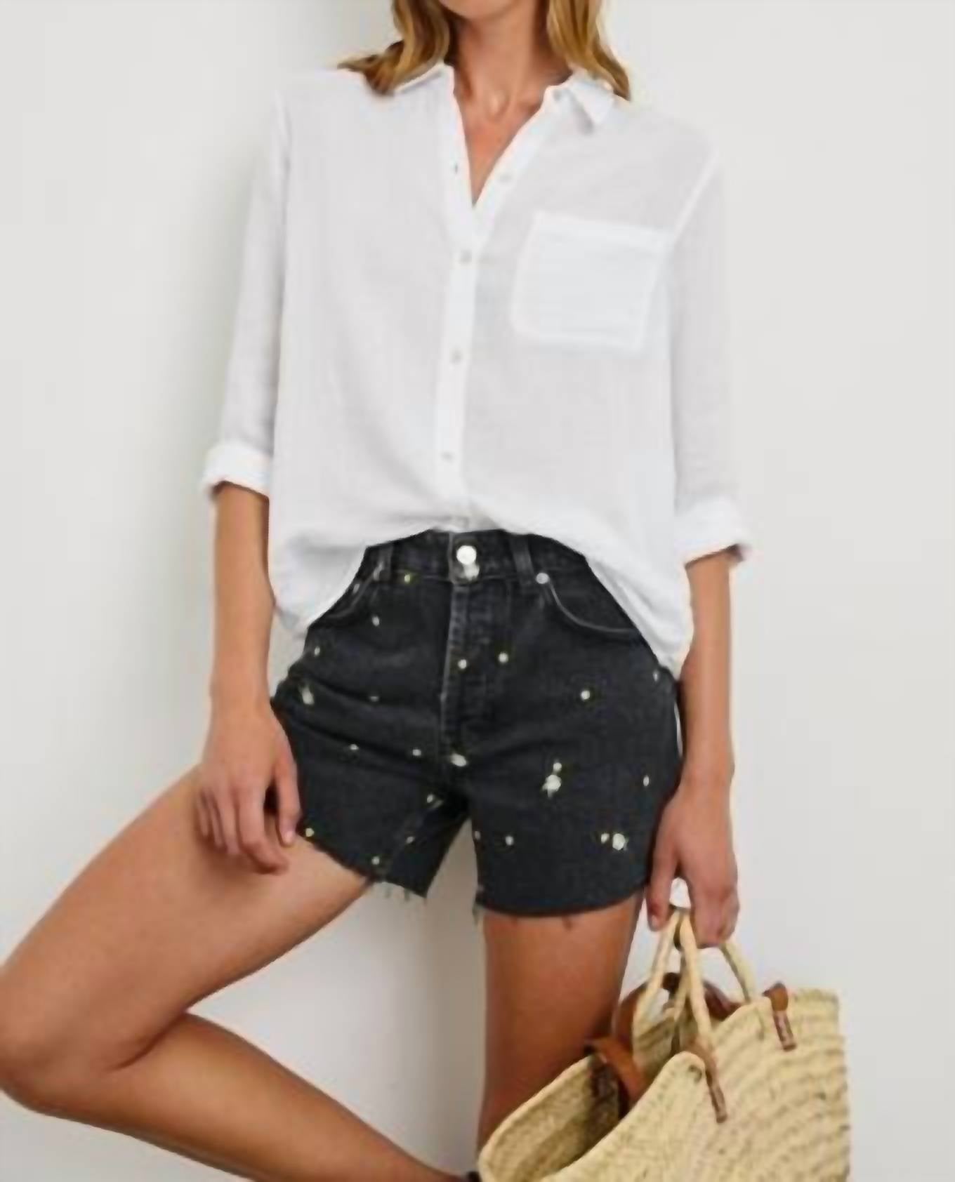 Rails - Mesa Shorts - black - clothing - cotton - blend