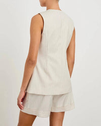 Rails - Mylah Birch Pinstripe Vest - clothing - jackets - outerwear