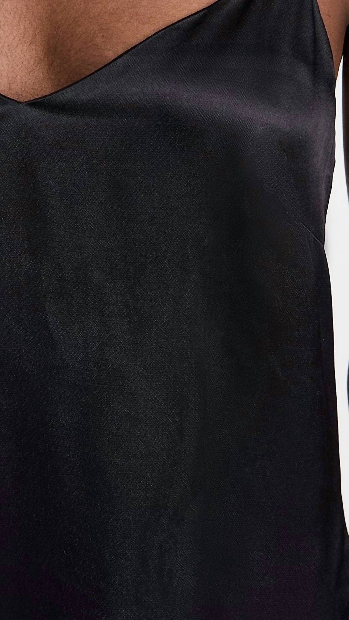 Rails - Paola V - neck Tank Top - black - clothing - rayon