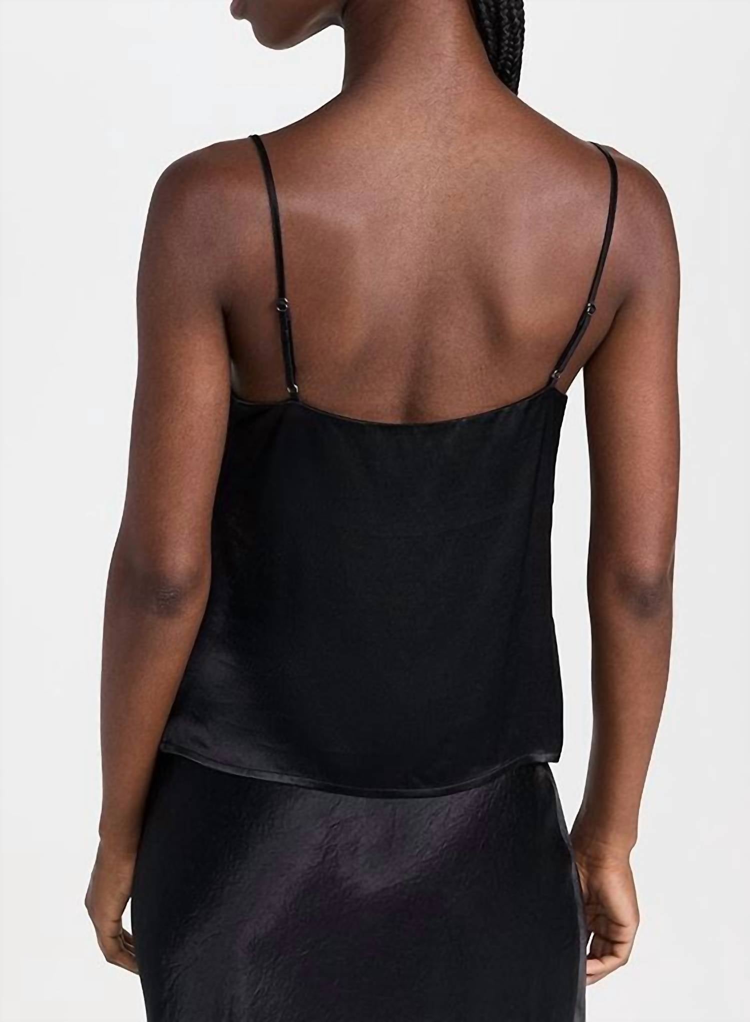 Rails - Paola V - neck Tank Top - black - clothing - rayon