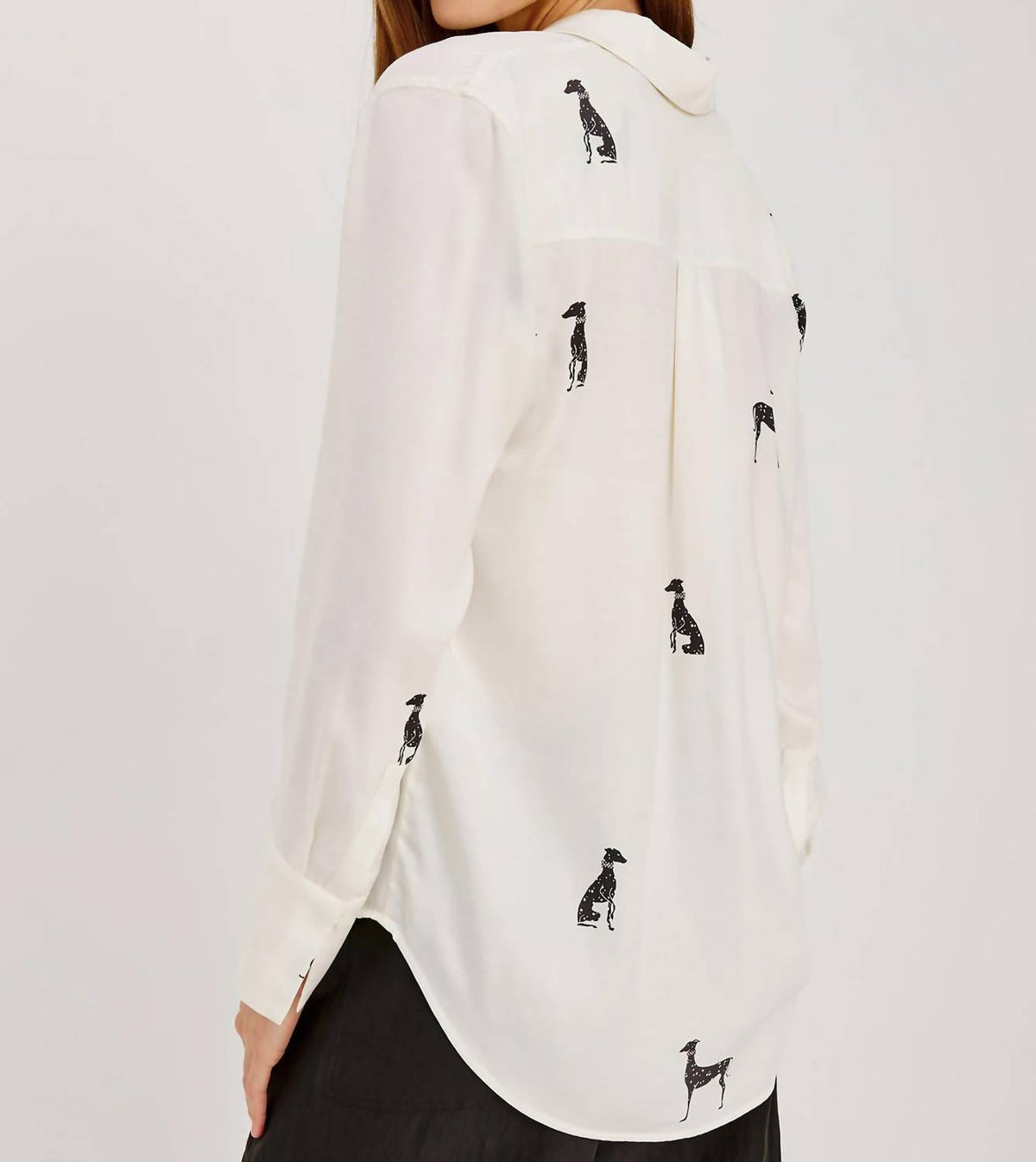 Rails - Saige Oversized Button-front Top