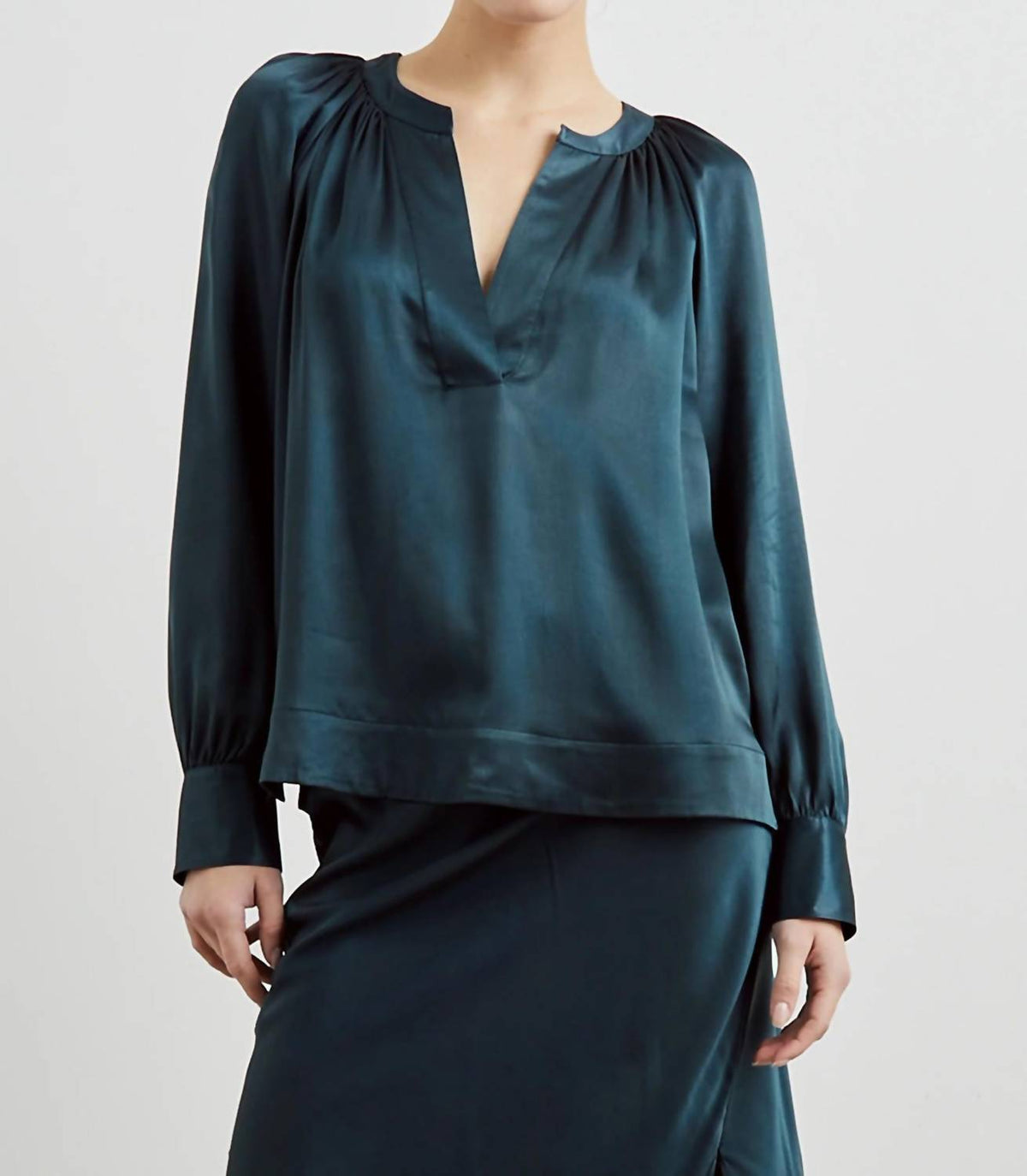 Rails - Wynna V-neck Long Sleeve Top