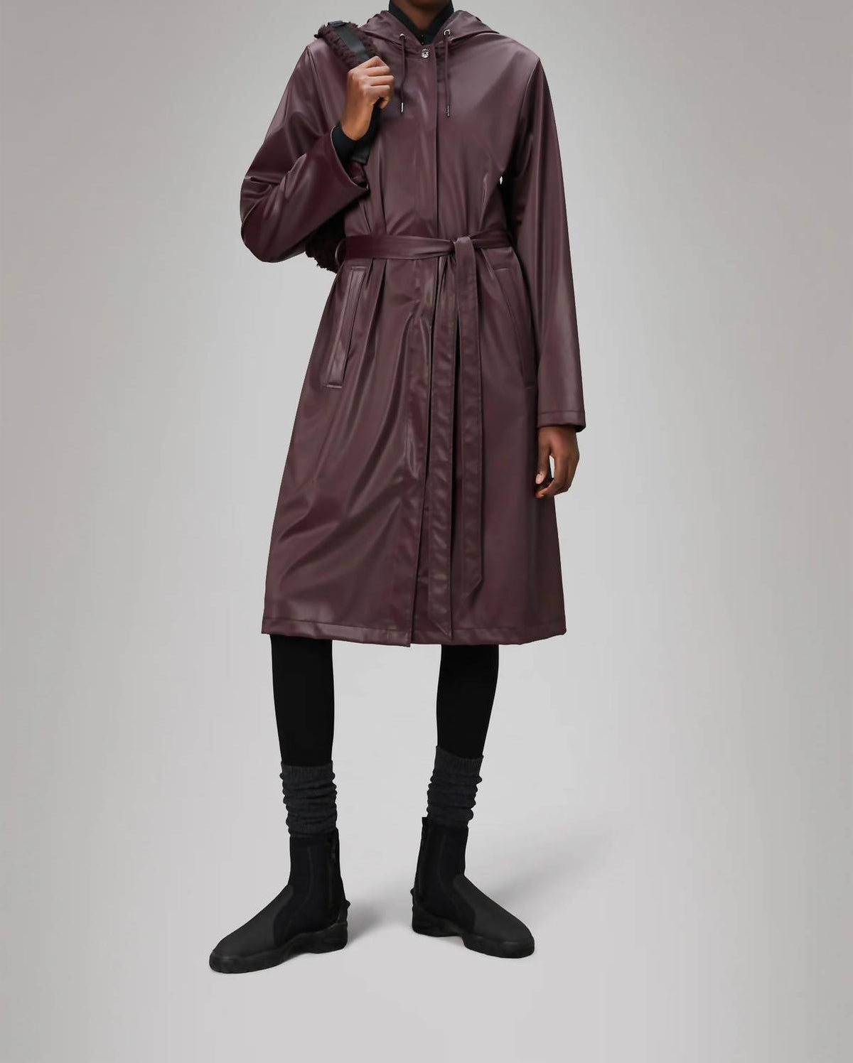 Rains - A-line Longer Waterproof Jacket