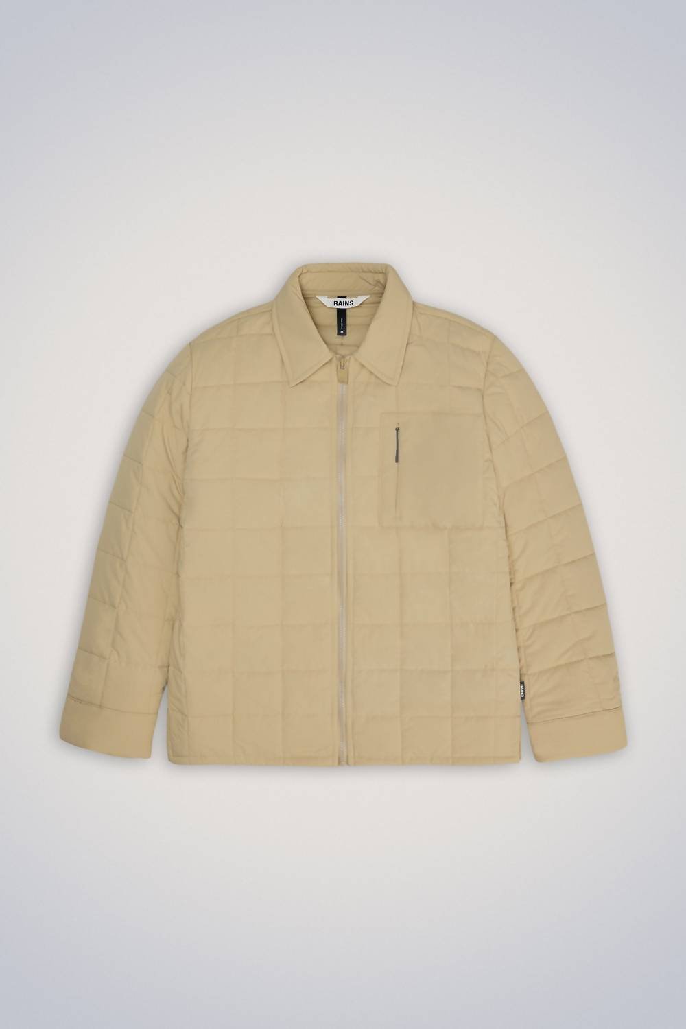 Rains - Giron Liner Overshirt T1 Jacket - beige - casual - jacket - clothing