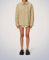 Rains - Giron Liner Overshirt T1 Jacket - beige - casual - jacket - clothing