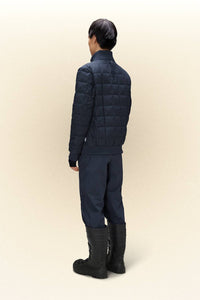Rains - Liner High Neck Jacket - blue - clothing - coats