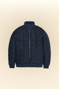 Rains - Liner High Neck Jacket - blue - clothing - coats