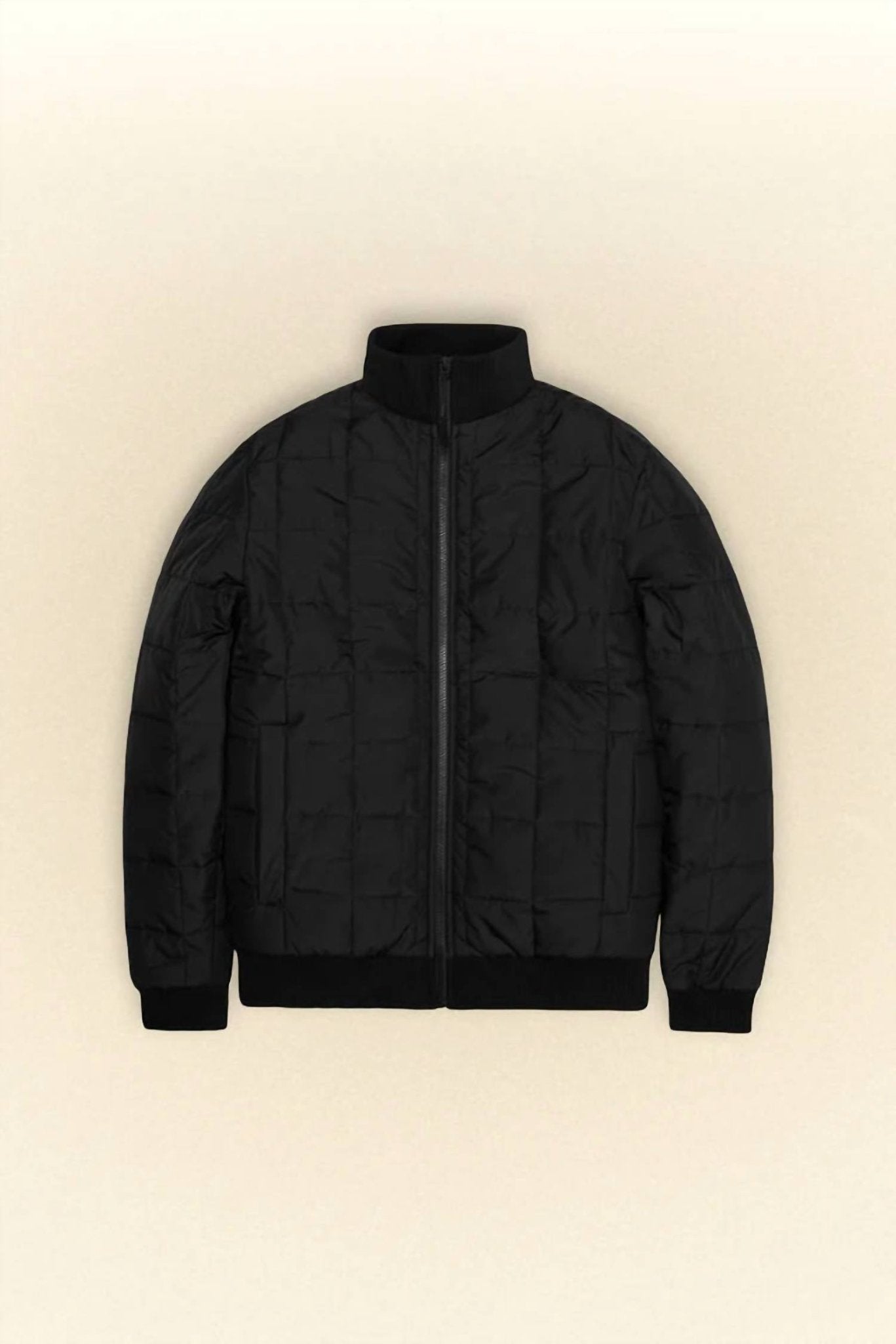 Rains - Liner High Neck Jacket - black - casual - jacket - clothing