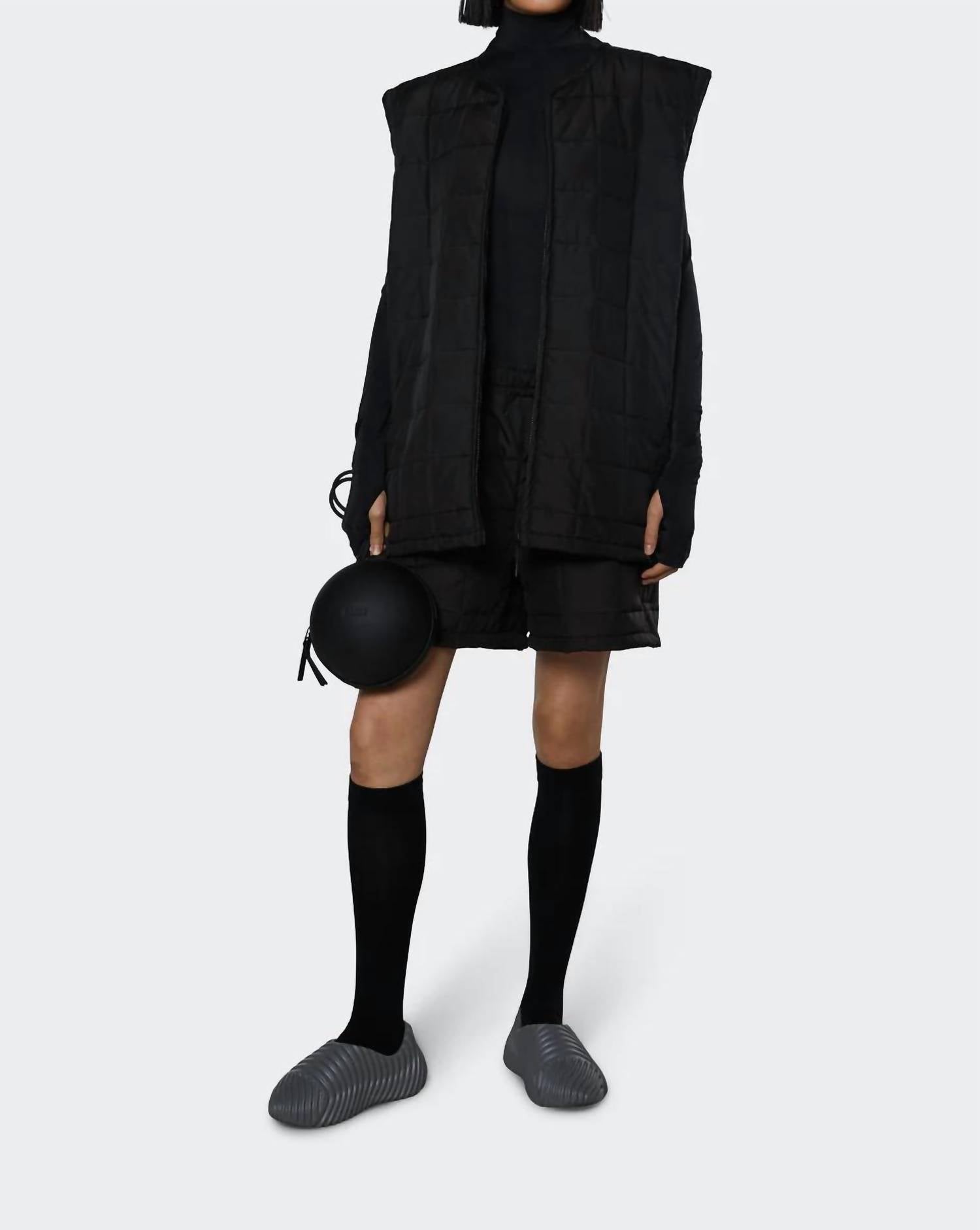 Rains - Unisex Versatile Liner Vest - black - clothing - men