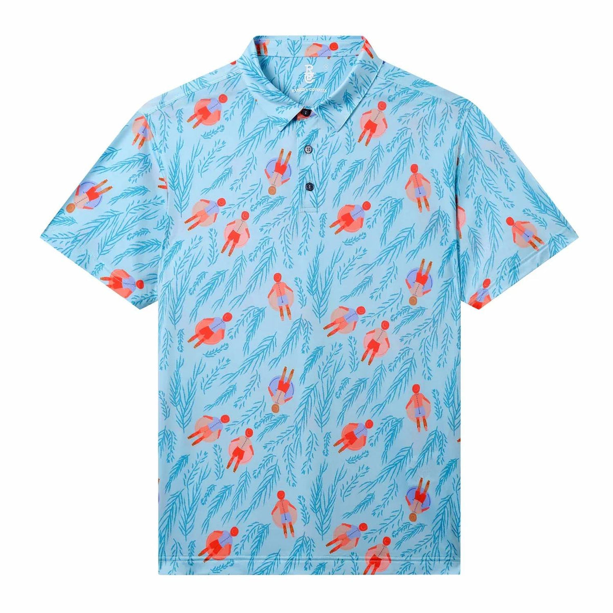 Raised By Coyotes - Men's River Float Polo