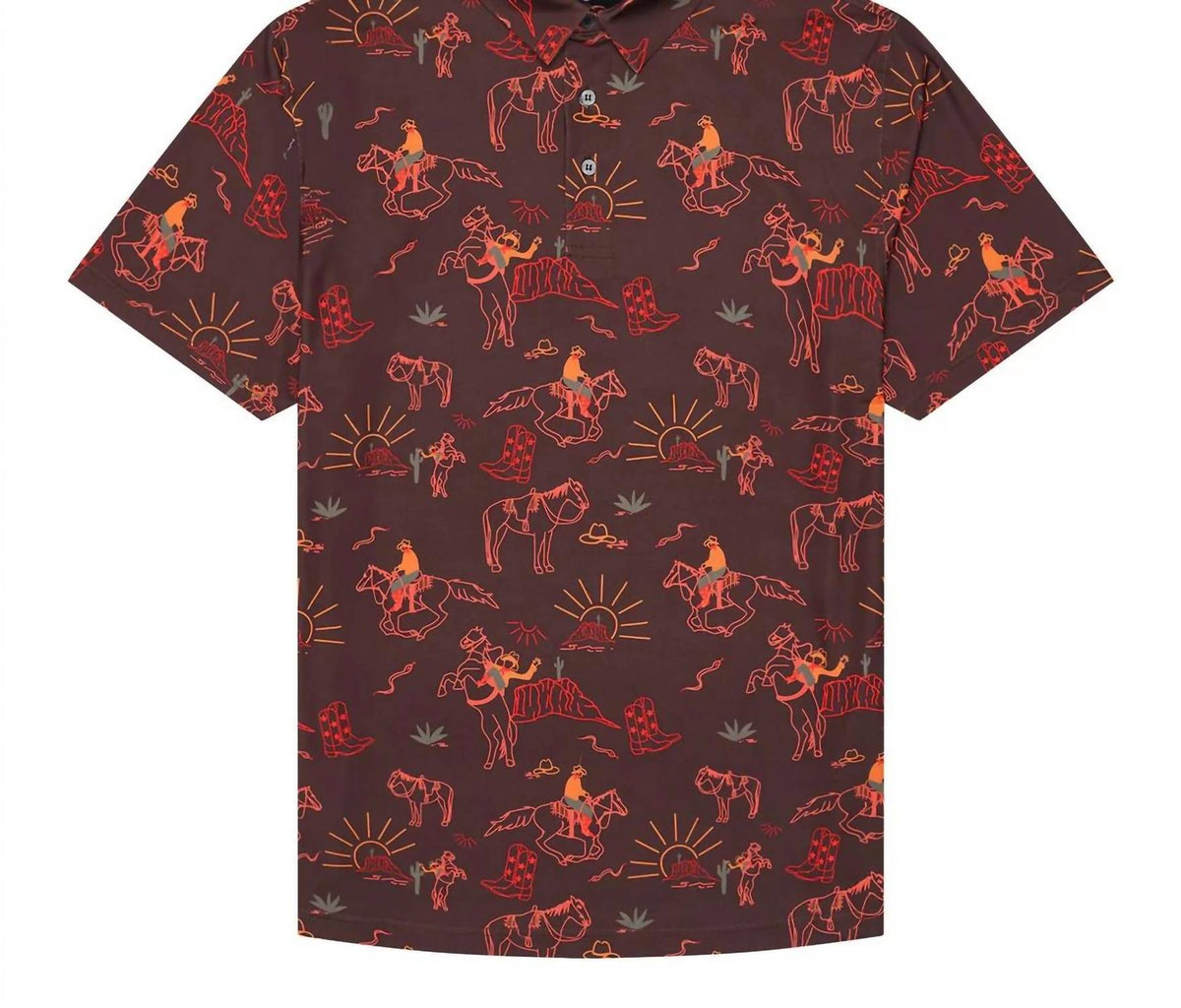 Raised By Coyotes - Red Rock Rider Polo