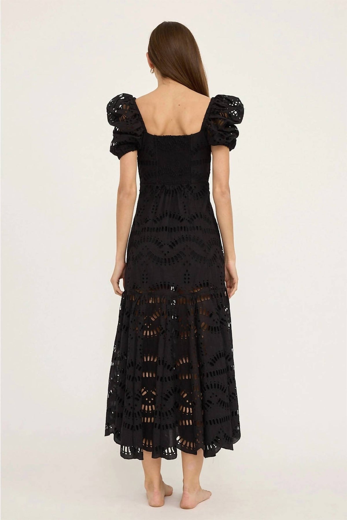 Raisonnel - Eyelet Midi Dress