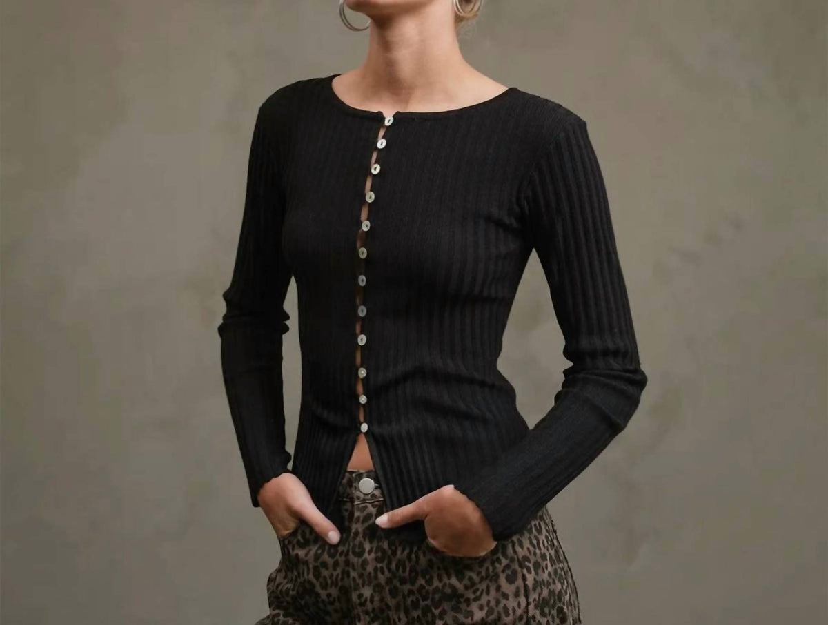 Raisonnel - Gina Button Top