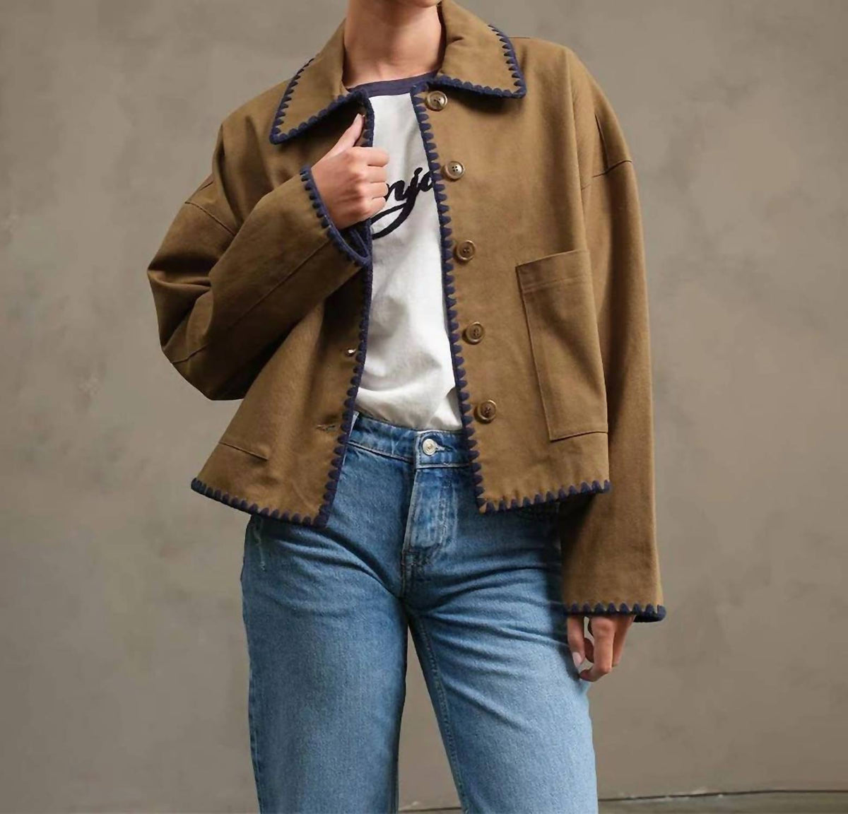 Raisonnel - Peg Boxy Fit Jacket