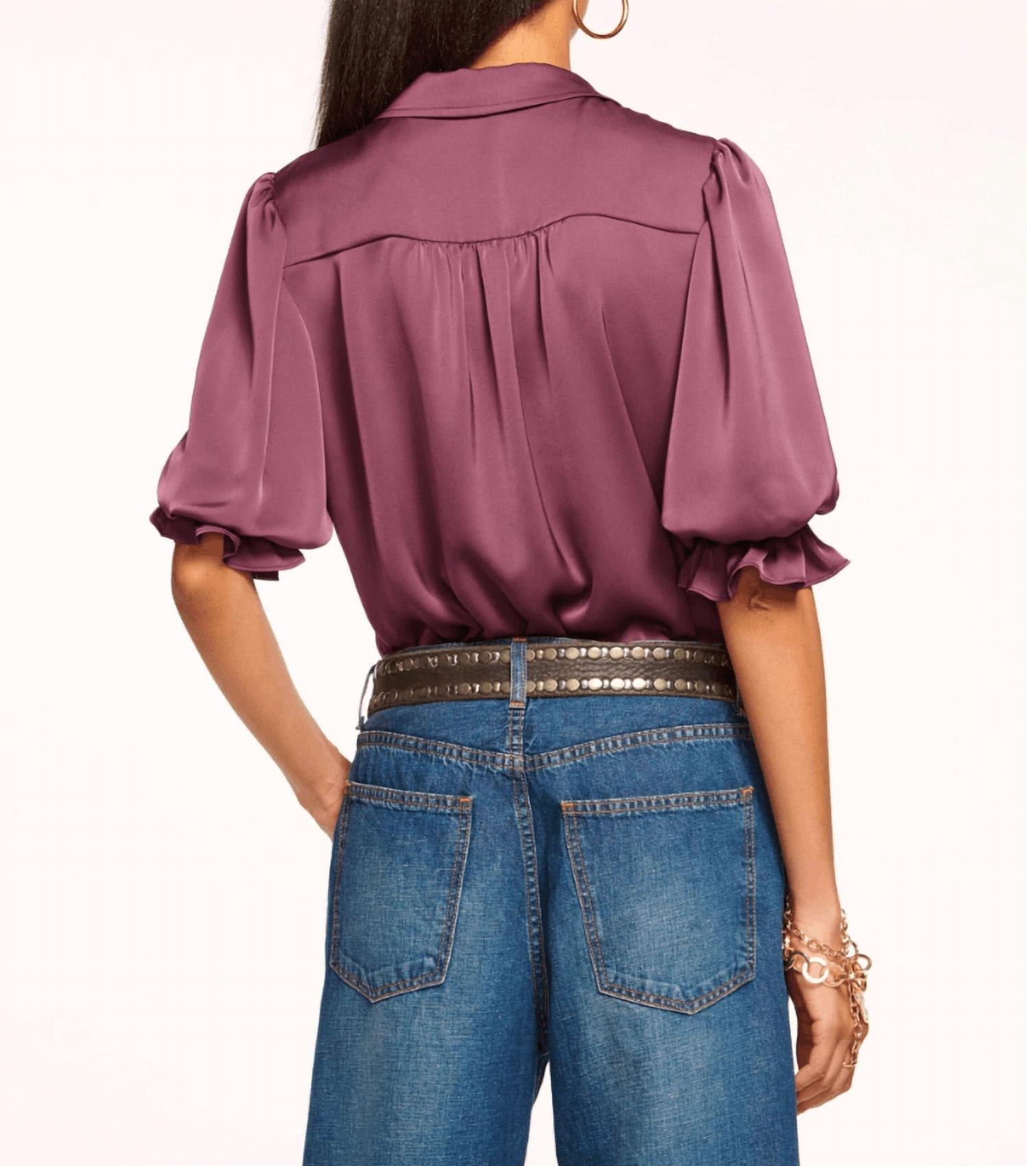 Ramy Brook - Dina Bodysuit - bodysuits - clothing - purple
