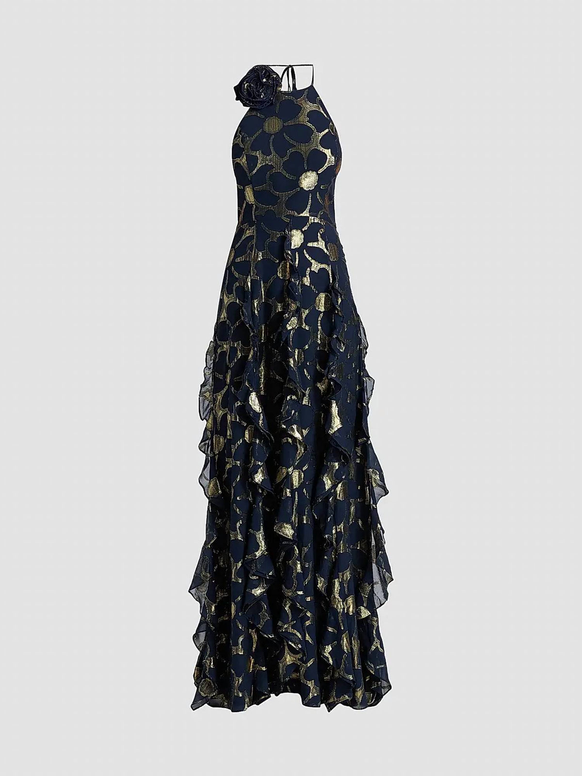 Ramy Brook - Idella Daisy Metallic Gown