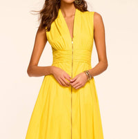 Ramy Brook - Meg Sleeveless Cotton Poplin Midi Dress - clothing - cotton - dresses