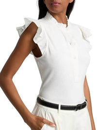 Ramy Brook - Monroe Flutter Sleeve Top