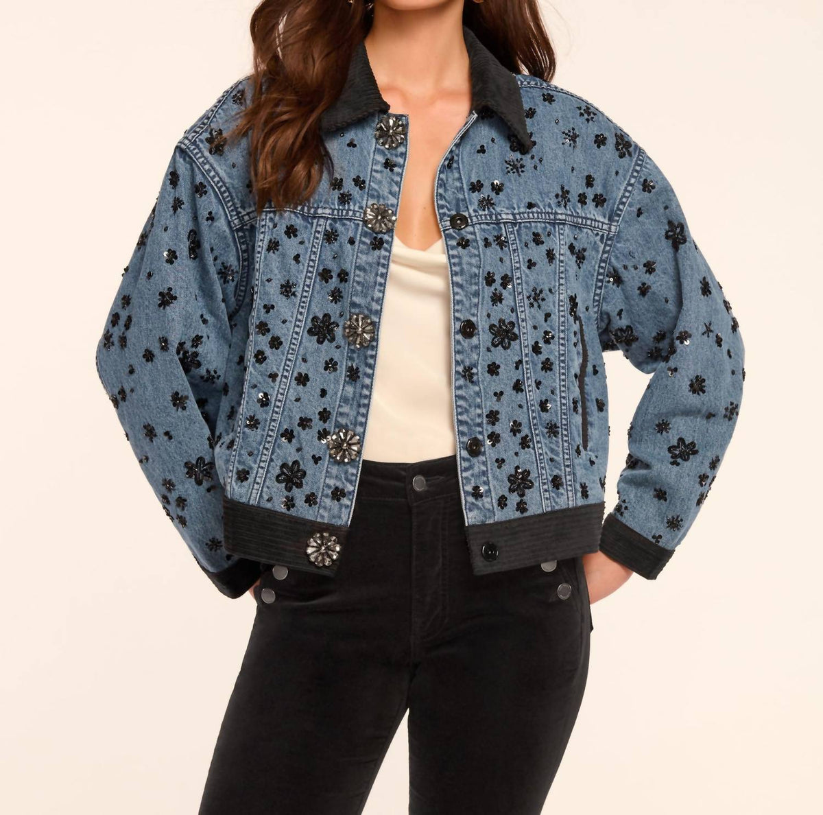 Ramy Brook - Robin Embellished Jean Jacket