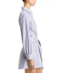Ramy Brook - Sariah Shirt Dress - blue - clothing - cotton - blend