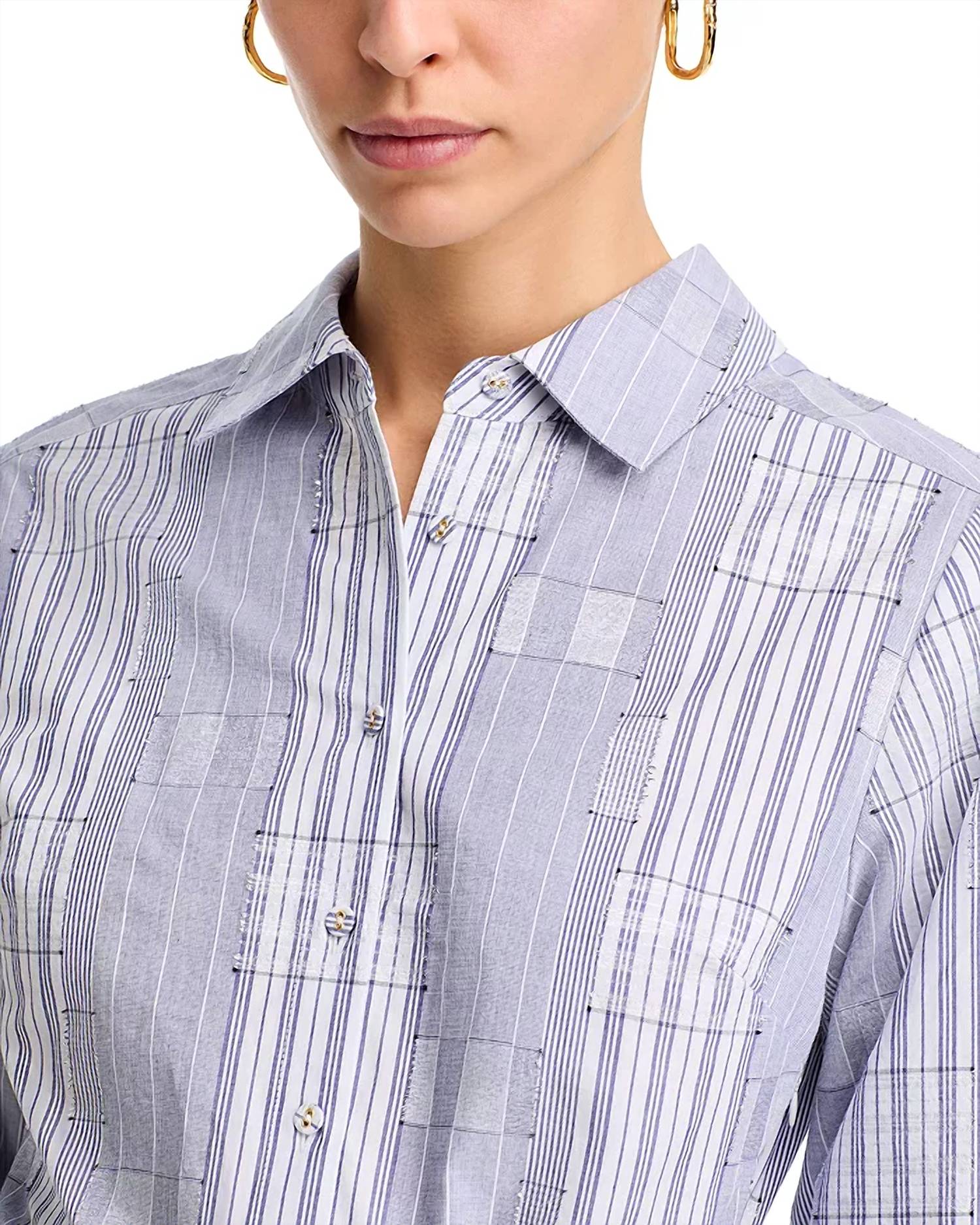 Ramy Brook - Sariah Shirt Dress - blue - clothing - cotton - blend