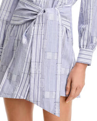 Ramy Brook - Sariah Shirt Dress - blue - clothing - cotton - blend